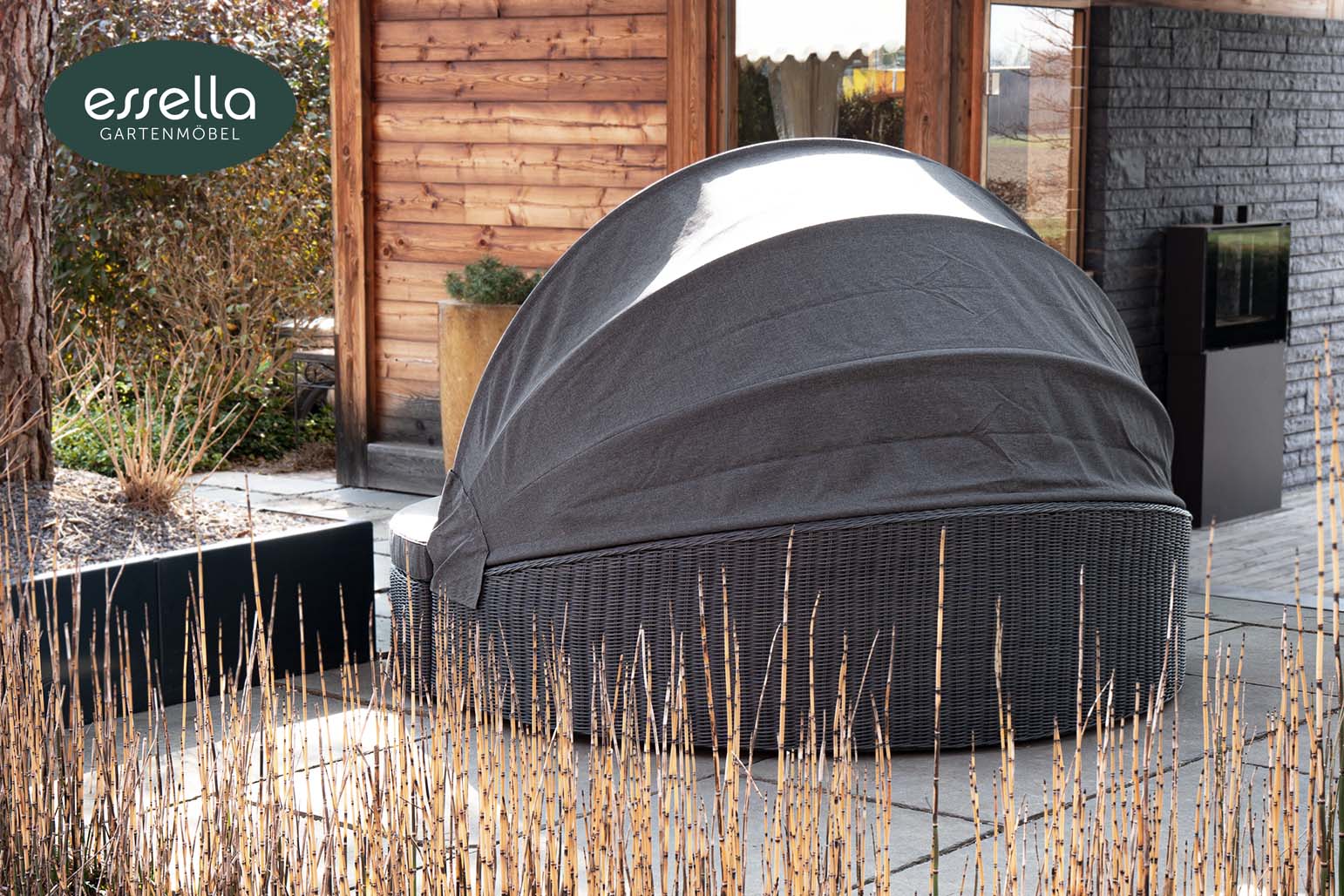 Polyrattan Sonneninsel Honolulu Rundgeflecht Essella-Markenshop