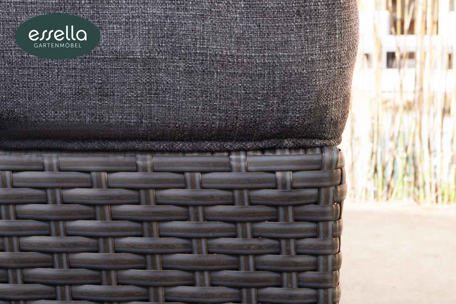 Polyrattan Sonneninsel Honolulu Flachgeflecht Essella-Markenshop