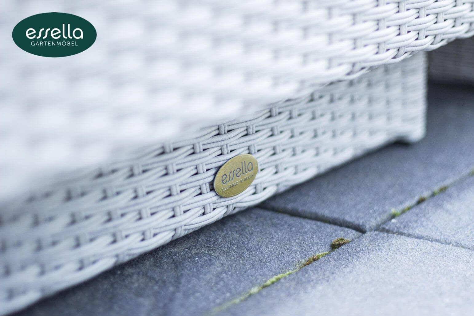 Polyrattan Lounge Melbourne 6-Personen Rundgeflecht Essella-Markenshop