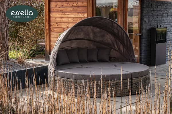Polyrattan Sonneninsel Honolulu Rundgeflecht Essella-Markenshop